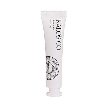 KALOS CO Tallow Lip Mask with Grass Fed Beef Tallow for Skin and Lips, Best Lip Balm for severely chapped lips lanolin and tallow balm all natural overnight lip mask (1)