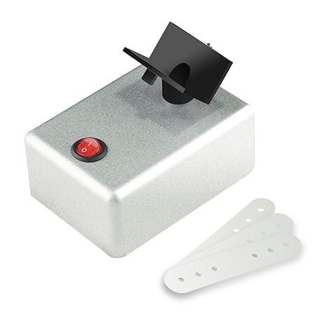 Update version Model Paints Nail Lacquer Shaker Silver Adjustable Shaking Machine Evenly Tools for Nail Art, Ink